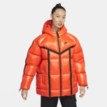 Nike Women's NSW TF City HD Jacket DD4653-869 - Orange - View 2