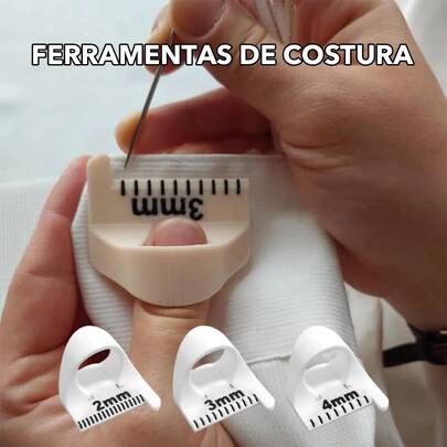 3pcs Ferramenta De Costura Manual Com Espaçamento De 4 mm e 3 Para Artesanato DIY Guia Fácil Iniciantes