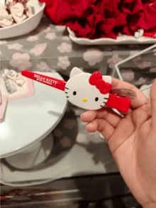Hello Kitty Duckbill Hair Clip, Hair Styling, Hair Securing, Fashionistas, Hello Kitty Enthusiasts, Daily Wear Must-Have, Style Game Elevate, Viral Cute, Modern Fashionistas Essential, Hello Kitty Lovers Gift, Daily Use, Travel Accessory