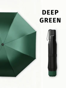 1pc Dual Layer Automatic Windproof Umbrella, 10-Rib One-Key Open & Close, Reinforced Anti-Wind Rain Umbrella, Multi-Function Travel Umbrella, Back To School Supplies Back To School