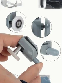 1 对浴室淋浴滚轮，方便实用的家居用品 - 彩色 - 查看 12