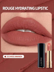 Lancôme Son kem dưỡng ẩm L'Absolu Rouge 253 Mademoiselle Amanda 0.12oz/3.4g - 253 Cô Amanda - Xem 1