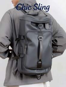 SHILAN Large-Capacity Handheld Travel Bag, Ultra-Lightweight Backpack. It Is A Men's Fashionable Backpack, Laptop Backpack And Casual Daypack With Practical Functions, Suitable For Work, Office And Business Occasions., Camping - Multicolor - View 6