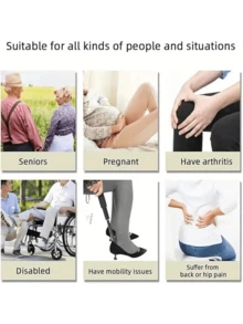 Teleskop Schuhanzieher, ausziehbarer Langgriff Schuhanzieher faltbar Schuhanzieher Schuhspanner verstellbar Schuhhelfer mit rutschfestem Griff, verstellbare Länge, tragbares Design mit Schlaufe, einfaches Schuhanziehhilfe-Tool, Schuhe, Frühling Sommer Auswahl, Brautjungferngeschenke, Zimmer, Schlafzimmerdekoration, Strand, Reise, für Herren, für Damen, Urlaub, niedliche Sachen - Verschiedenfarbig - Übersicht 5