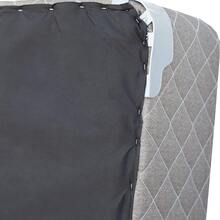 60 pulgadas x 3 yardas Tela de cambray negro para tapicería, funda contra el polvo para reemplazar en sofás, sillas, bases de cama individuales y matrimoniales, oculta el marco y los grapas dentro del mueble