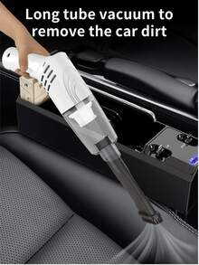 Cordless Handheld Vacuum Cleaner, Stick & Handheld 2-In-1 Design, High Power, Strong Suction, Removes Dust & Pet Hair, USB Rechargeable, Lithium Battery Powered, Ergonomic Handle, Ideal Home Cleaning Gift For Mother Or Wife, Dust Collector | Modern Vacuum Cleaner | Portable Vacuum | Car Vacuum - Multicolor - View 9