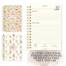 Smart Recipe Book Hardcover 100 Sheets Recipe Notebook - A RAYAS - Ver 2
