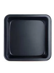 1pc Square Cake Pan, 8-Inch Non-Stick Square Baking Pan, Suitable For Cakes, Brownies, Lasagna And, Evenly Heats And Is Easy To Clean, Carbon Steel Baking Pan.
