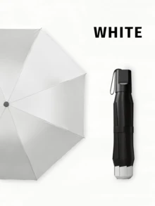 1pc Dual Layer Automatic Windproof Umbrella, 10-Rib One-Key Open & Close, Reinforced Anti-Wind Rain Umbrella, Multi-Function Travel Umbrella, Back To School Supplies Back To School