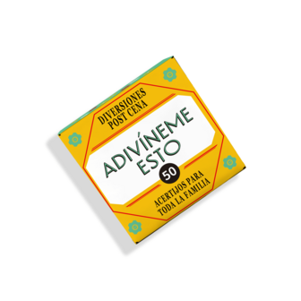 晚餐后趣味家庭谜语卡牌游戏 - 50张互动卡牌，适合所有年龄段，激发欢笑和对话，是家庭游戏之夜的理想团体活动