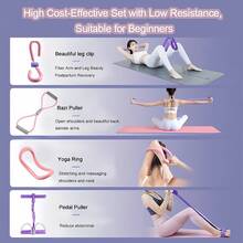 Ultimate Home Fitness Kit For Beginners - Versatile Workout Equipment For Leg Training, Yoga Stretching, Fitness And Strength Training, Great Value