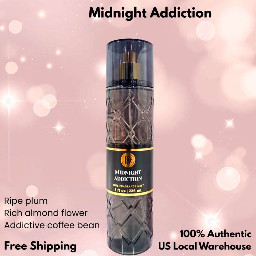 Bath & Body Works Bath And Body Works BBW Fine Fragrance Body Mist - Midnight Addiction - View 1