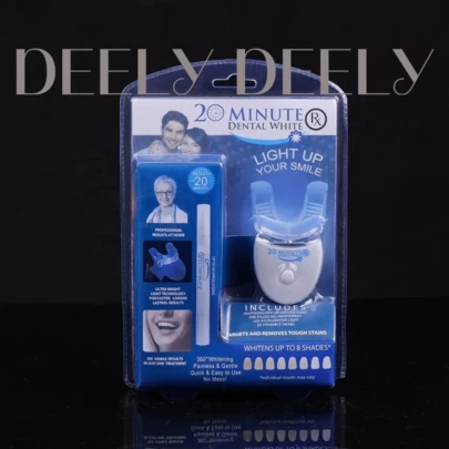 Blanqueador Dental Mágico con Luz LED – Sonrisa Brillante en 20 Minutos