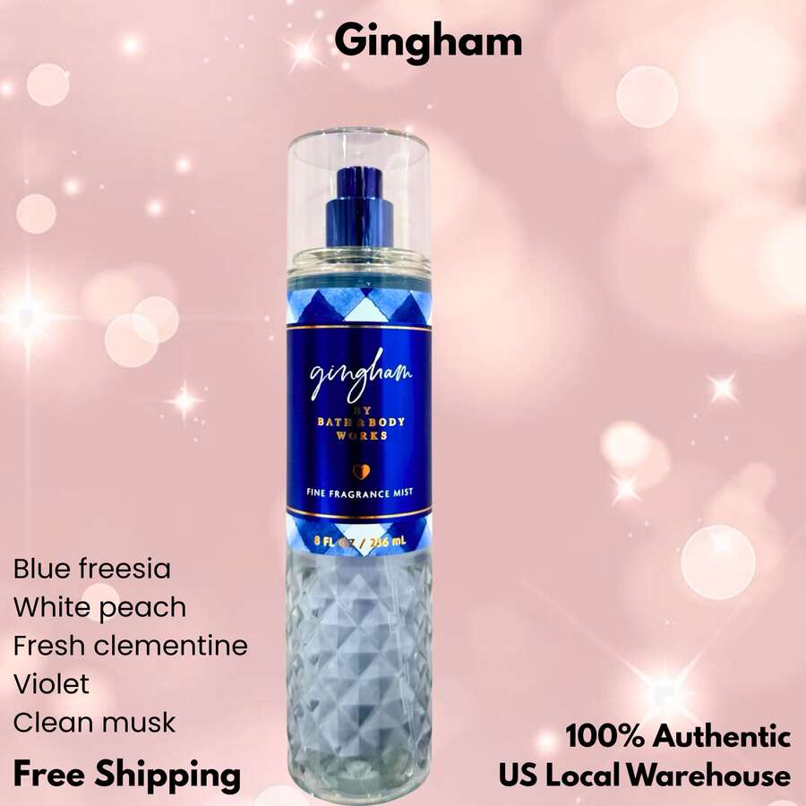 Bath & Body Works Bath And Body Works BBW Fine Fragrance Body Mist - Gingham Blue - View 1