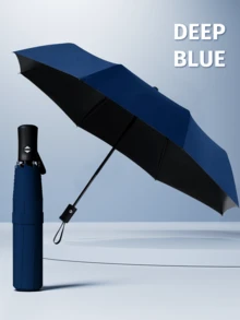 16根伞骨高品质自动折叠伞,防风,男女通用,一键开合,旅行户外两用,休闲风格,伞面宽大,伞骨结实耐用,通勤必备,防风防雨,适合雨天使用,女士雨伞,雨伞,母亲节礼物,卧室装饰,花园装饰,厨房装饰,夏季,海滩,旅行必备,房间装饰,柔软舒适,毕业季礼物 - 彩色 - 查看 12