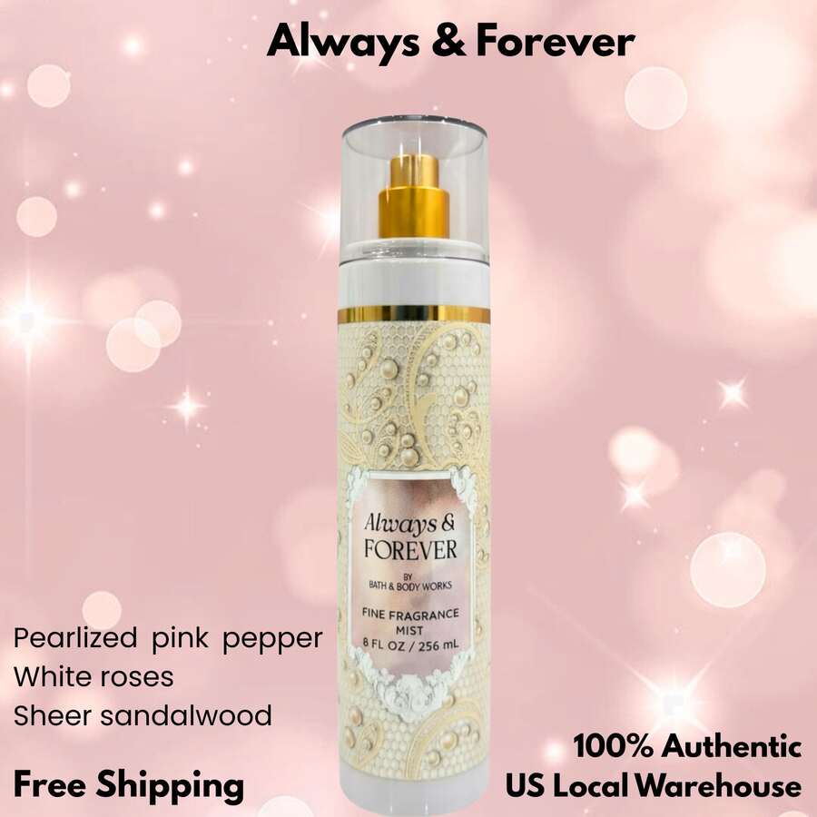 Bath & Body Works Bath And Body Works BBW Fine Fragrance Body Mist - Luôn luôn & Mãi mãi - Xem 1