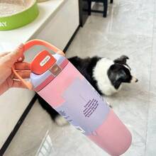 New Original OWALAS 30oz Halloween & Christmas Limited Edition Water Bottle - Sports Water Bottle With Leak-Proof Design & Pop-Up Lid, Multiple Colors Available | Top Gift Choice For Fitness, Running, School, Halloween, Thanksgiving, Christmas & More, Also A Fashionable Water Bottle For Women - Hồng - Xem 3