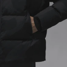 Chaqueta con cremallera y estampado gráfico para hombre - Negro/Gris - Ver 5