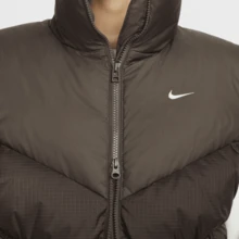 1pc Letter Graphic Zipper Up Sports Vest Down Coat - Black/Gray - View 7
