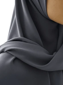 1 Stück Chiffon Hijab Schal, Winter Herbst Chiffon einfarbig, vielseitig für den täglichen Gebrauch, Damen einfarbiger Chiffon Hijab Schal, geeignet für tägliches Tragen, Abaya Accessoires, Verschleierungskleidung für Frauen