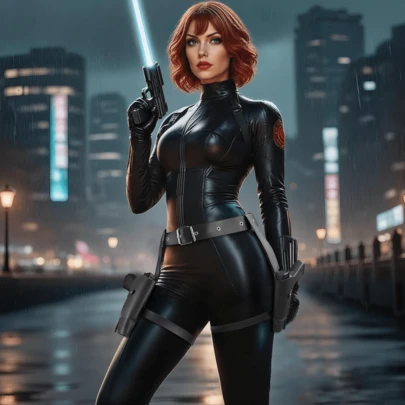 1-Piece Adjustable PU Leather Thigh Holster - Women's Leg Strap Gun Holster Fits Most Handguns, Costume/Role-Play Accessory - Halloween Policewoman Gear, Fall Party Essential, Themed Event Prop, Cosplay Fashion, Christmas, New Year, Winter Cosplay, Role-Playing Gift, Convention Must-Have