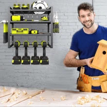 Lislark Garage Storage Racks - الأسود - مشاهدة 8