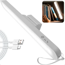 Wireless Rechargeable LED Surface Mounted Lamp With Magnetic And Touch Support - 白色 - 查看 9