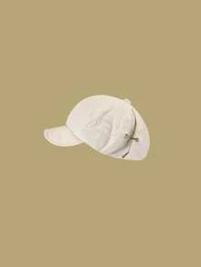 1pc Designer Beret Hat, Fashionable & Versatile For Women - Flat-top Cap - View 13