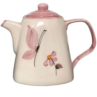 Bule Chaleira 1200ml - Café Chá Leite - Ceramica em Decoraçao Artesanal