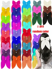16个随机颜色复古蝴蝶结金属发夹，优雅发饰套装，适合生日派对、化装舞会、日常佩戴、学校及其他场合，发爪，学习用品 - 彩色 - 查看 13