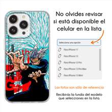 Funda Compatible con iPhóne Un Puñch Maan Garrou Villano Nivel de Amenza Dios Anime Manga Protector Carcasa Anticaídas a Prueba De Golpes TPU. - transparente - Ver 6