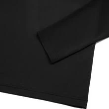 Under Armour Crew Neck Sweatshirt, Knit Breathable Activewear, Stretchy Slim Fit Training Top, Gym & Running Casual Wear - Black - View 5