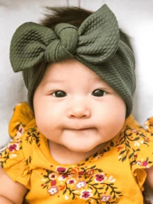 Diadema con orejas de conejo de unicolor para niños, diadema con textura de burbuja giratoria para bebés, accesorios de diadema de unicolor al por mayor