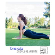 Tapete Yoga Mat Pilates Meditacion Fitness Ejercicio De Eva (150x56 Cm) Espesor 6 Mm Portatil Relajacion Interiores y Exteriores Color Negro Antideslizante Almoadilla Amortiguador - Negro - Ver 3