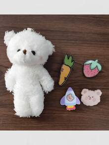 2025款可爱女式背包 防水多口袋尼龙学生背包 女生可爱笔记本电脑书包 - 藍色 - 查看 2