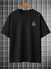 Catholic Religious T-Shirt, Bible Verse, God, Jesus, Unisex Shirt, Men's/Women's, 100% Cotton, Premium Streetwear, New Release, Immediate Shipping, Various Colors, Black, White!! Plus Size - 黑色 - 查看 2