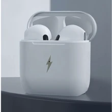 Pro4s TWS Bluetooth Earphones In-Ear Wireless Headphones With Mic Touch Wireless Bluetooth Earphones For Smartphones Pro 4 TWS Wireless Earphone Pods - Multicolor - View 1