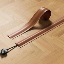 1 قطعة غطاء سلك أرضي لاصق بمقاس 3 م * 5.5 سم - حماية قناة أسلاك التمديد الكهربائية - كم كابل لتنظيم المنزل أو المكتب - متعدد الألوان - مشاهدة 16