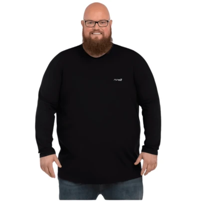 Ripoll Camiseta Camisa Plus Size Manga Longa Uv Extra Grande Termica