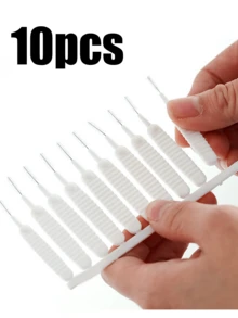 超迷你小孔清洁刷，防堵塞，超薄多功能除尘工具，淋浴清洁刷，浴室超细尼龙刷，喷嘴防堵塞清洁工具，浴室配件，适用于充电口、扬声器、手机和淋浴喷头的清洁套装 - 电子产品和家居用品的绒毛/碎屑清除刷套装，新年清洁必备品