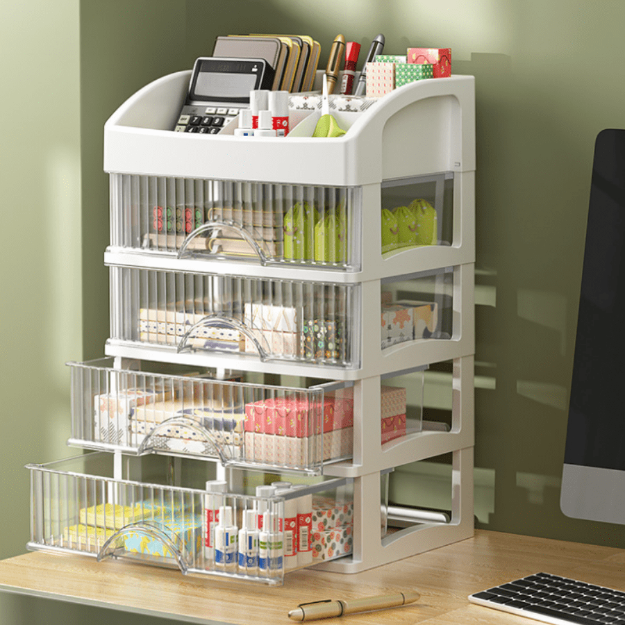 رف تخزين متعدد الوظائف كبير السعة مع أدراج شفافة. مناسب لتخزين مستحضرات التجميل والمجوهرات والقرطاسية ولوازم المكتب. مثالي للاستخدام في غرف المعيشة والمطابخ والحمامات والمدارس والمكاتب وديكور المنزل، أعياد الميلاد، ديكورات عيد الميلاد، عيد الميلاد، زينة عيد الميلاد، كرات عيد الميلاد، هدايا للنساء، عيد الميلاد 2025 اتجاهات