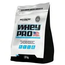 BODY NUTRY SUPLEMENTOS Whey Protein Pro, Body Nutry, refil 1,8 kg - Descubra o poder da proteína com o Whey Pro Body Nutry a escolha ideal para quem busca desempenho máximo e resultados surpreendentes na academia.