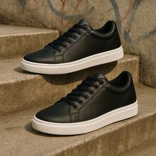 Men's Casual Sneakers, Stylish For Work Or Everyday Use, High Quality, Special Offer, Immediate Shipping - Black - View 6