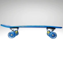 Patineta Penny 22 Pulgadas con Luz Le en las Llantas, varios Diseños, ideal para paseo cortos, Perfecto practicar deporte - Azul - Ver 5