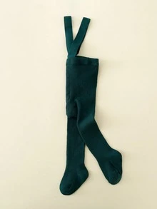 1pc Baby Suspender Tights, Boys/Girls Thermal Leggings, Children Christmas Pantyhose, Autumn/Winter