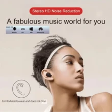 E6S Wireless Bluetooth Earphones TWS Bluetooth Headset Wireless Earbuds Noise Cancelling Earphones With Mic Headphones Sport - Multicolor - View 6