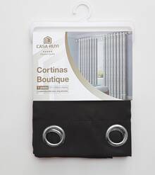 Curtains - Black - View 2