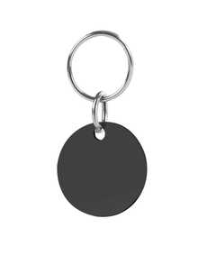 Placa de identificação personalizada com foto do seu pet, gravada a laser, redonda, acessório anti-perda para coleira, presente de Natal para pets, presente criativo para amantes de animais, casais, amigos e colegas de classe. - Multicolorido - Ver 13