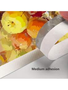 1 Roll Heavy Duty Masking Tape, White Industrial Tape, Artist Masking Tape, Removable, Universal Beige Tape For Drawing, Watercolor, Canvas Framing, Multipurpose Art & Craft Tape For Home, Office, School, DIY Art, 20m/65ft