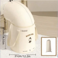 Foldable Foot Soak Bag, High-Capacity Over Calf Home Use Portable Foot Bath Tub, Thermal Insulation - Multicolor - View 12